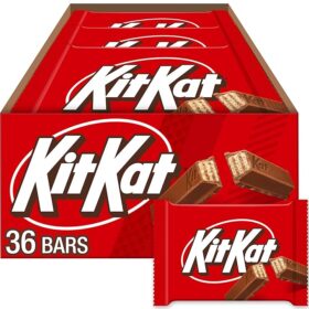 KIT KAT Milk Chocolate Wafer Candy Bars, 1.5 oz (36 Count)