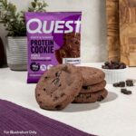 Quest Nutrition Double Chocolate Chip Protein Cookie, Keto Friendly, High Protein, Low Carb, 12 Count - Image 2