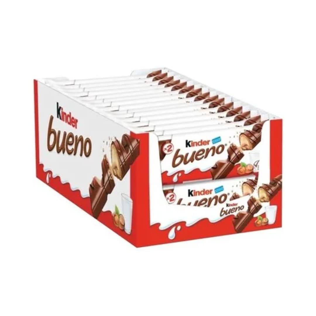image_1 Kinder Bueno Chocolate Bars 44 G (Pack of 30) - Image 1