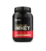 Optimum Nutrition Gold Standard 100% Whey Protein Powder, Vanilla Ice Cream, 907g
