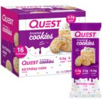 Quest Nutrition Birthday Cake Frosted Cookies, 8 x 2 Cookie Count
